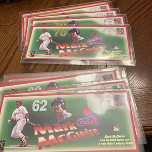 Commemoratiove Stamped  Envelopes!  Four Envelopes  2 62 Homers And 2 70 Homers! - Picture 1 of 6