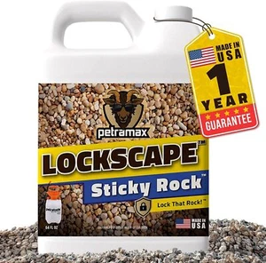 Lockdown Sticky Rock Kleber für Landschaftsbau 64 OZ Superkleber, ungiftig, einfach - Bild 1 von 7