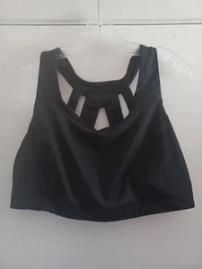 C 9 Champion Power Shape Sports Bra Support black about XL see pics - Picture 1 of 4