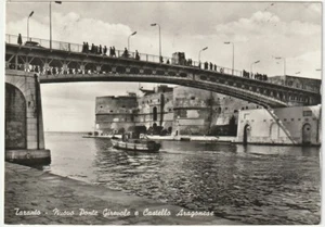 TARENT - NEUE DREHBRÜCKE UND ARAGONESISCHE SCHLOSS - REISE 1958 -44060- - Bild 1 von 1