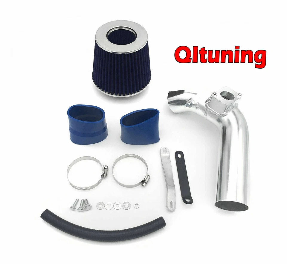 Синий для 2008-2014 Mitsubishi Lancer 2,0 л 2,4 л L4 воздухозаборник набор фильтр - Изображение 1 из 1