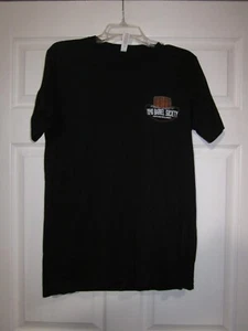 1940 BARREL SOCIETY LOGO . KAPPYS FINE SPIRITS , BLACK T-SHIRT, MENS M, # 489 - Picture 1 of 9