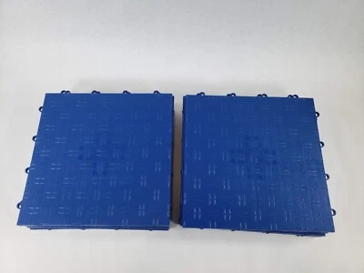 Multifunctional PVC Interlocking Tile Floor for MMA, Home Gym 12 Pack Blue - Image 1 of 4