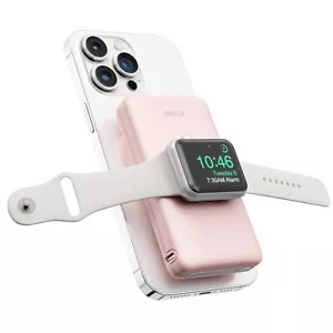 iWALK MAG-X Magnetic Wireless Power Bank with iWatch Charger 10000mAh - White - Picture 1 of 5
