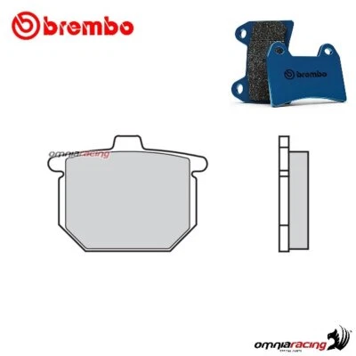 Plaquettes de frein avant Brembo CC Carbon Ceramica pour Honda CX500C 1980-1981 Foto 1 de 4