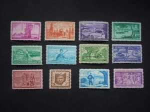 1953 US Commemorativi SET COMPLETO #1017-1028 MNH OG F/VF #2 - Foto 1 di 1