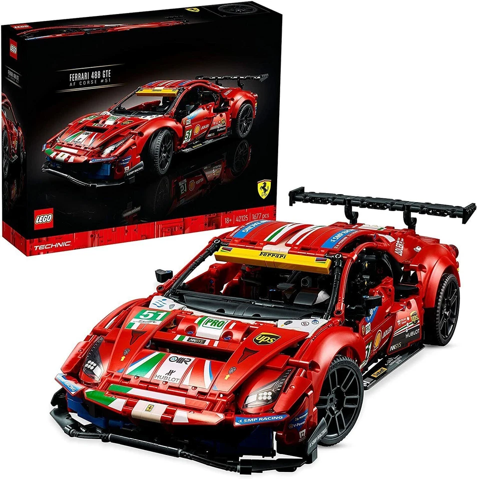 LEGO Technic: Ferrari 488 GTE “AF Corse #51” (42125)