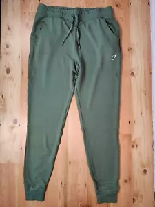 Womens Gymshark Pippa Sportswear Joggers Size Green Brand New - Picture 1 of 5