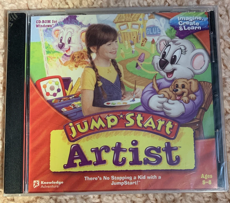 JumpStart Artist (License + Media) (1) - Full Version for Windows 20129 Sealed - Image 1 of 2