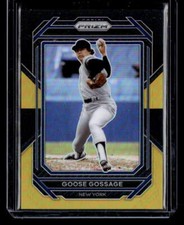 2023 Panini Prizm #199 Goose Gossage 3/5 Black Gold Near Mint