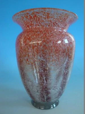 RSHK18-021: WMF Ikora Glas Vase rot 24,5  cm - Bild 1 von 4