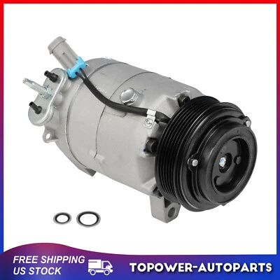 Compresor de aire acondicionado para Pontiac G6 3,6 L 2007-2009 Chevrolet Malibu 3,6 L 2008-2012 Foto 1 de 4