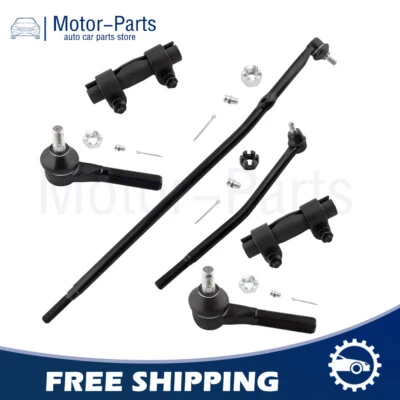 Varillas de amarre delanteras exteriores eslabones internos varillas de amarre para E-150 Econoline Club Wagon 92-02 Foto 1 de 4