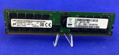 MTA36ASF4G72PZ-2G6E1 MICRON 32GB 2RX4 PC4-2666V DDR4 RDIMM MEMORY - Image 1 of 3