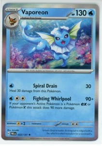 Vaporeon 22/131 - Pokemon Evoluciones Prismáticas - Casi Nuevo - Imagen 1 de 2