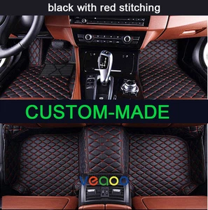 Alfombrillas de cuero para BMW Serie 3 E90 -4 puertas 2005-2012 alfombra impermeable - Imagen 1 de 24