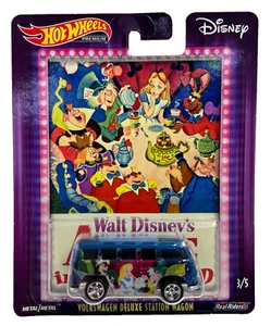 2018 Hot Wheels Disney Alice In Wonderland Volkswagen Deluxe Station Wagon - Picture 1 of 5
