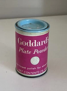 GODDARD'S PLATE POWDER VINTAGE CARDBOARD/TIN 1930s ERA  - Bild 1 von 9