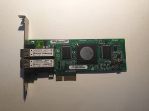 Genuine QLogic QLE2462 Low Profile Dual Fibre Channel HBA - Picture 1 of 2