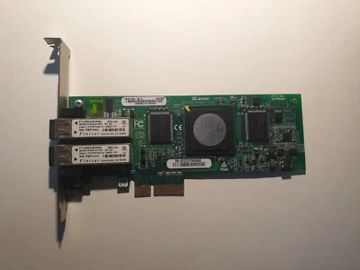 Genuine QLogic QLE2462 Low Profile Dual Fibre Channel HBA - Image 1 of 2
