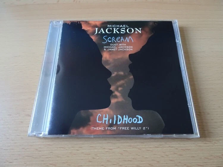 Maxi CD Michael Jackson + Janet Jackson - Scream - 1995 - 2 Tracks US Version - Bild 1 von 1