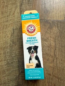 Arm & Hammer Fresh Breath Vanilla Ginger Dog Toothpaste - 2.5 oz (FFP5715PS) - Picture 1 of 4