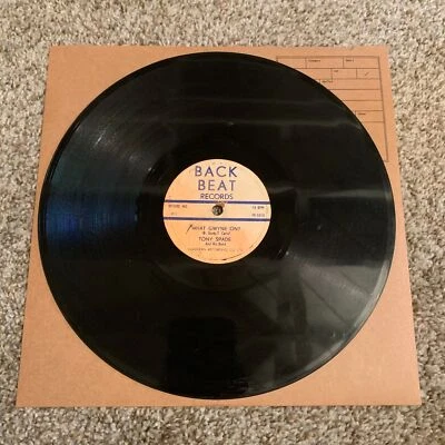 R&B Music 78 Record Tony Spade Life Is A Mystery Rare Jump Blues 1958 78 RPM - Image 1 of 2