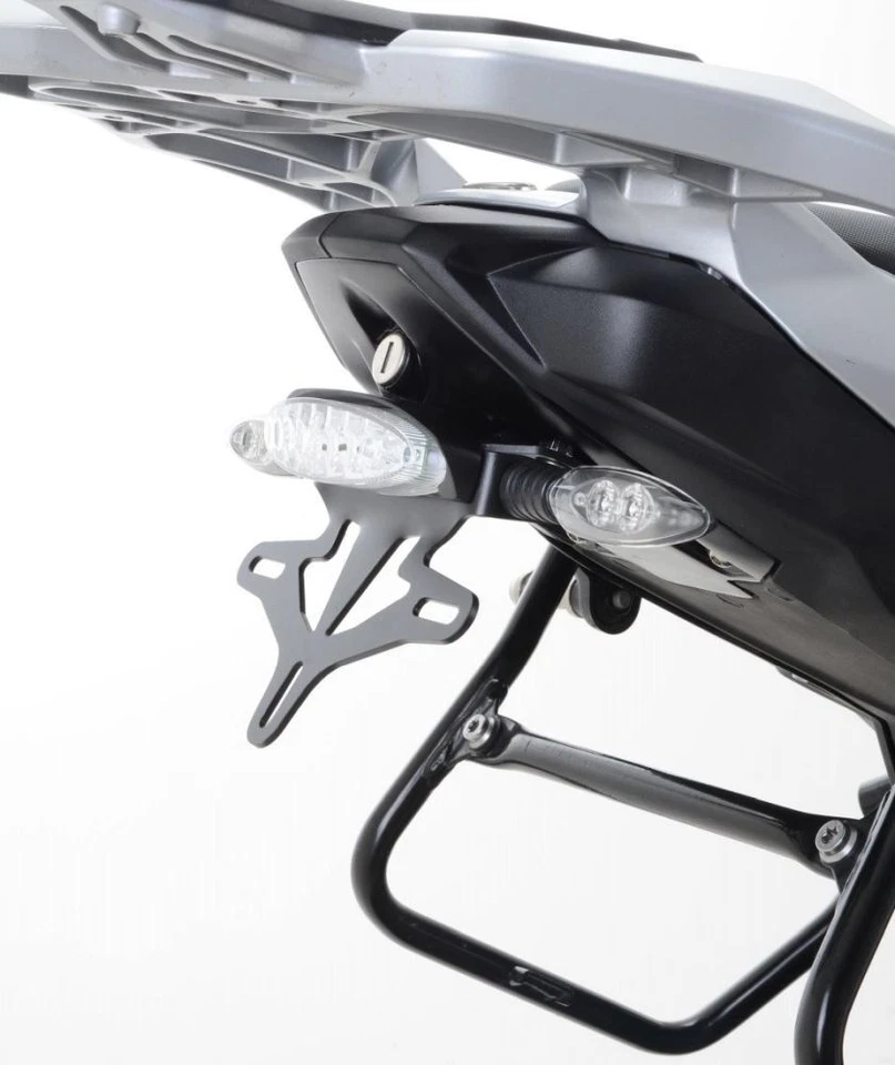 Soporte de matrícula R&G Racing cola negra ordenado para BMW S1000XR 2015-2019 Foto 1 de 3