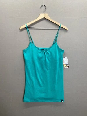 Volcom Womens Turquoise Tank Top Spaghetti Strap NWT Size Large - Image 1 of 4