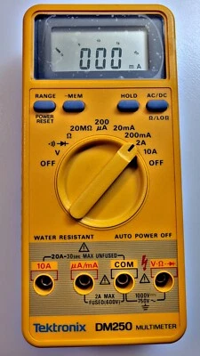 TEKTRONIX DM250 Digital Multimeter- NEW Foto 1 de 4