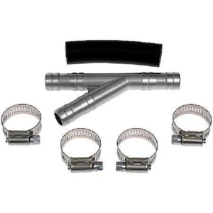08-2020 CARAVAN AND TOWN&COUNTRY Aluminio Calentador Manguera Y-PIPE AND T-HOSE KIT - Imagen 1 de 1