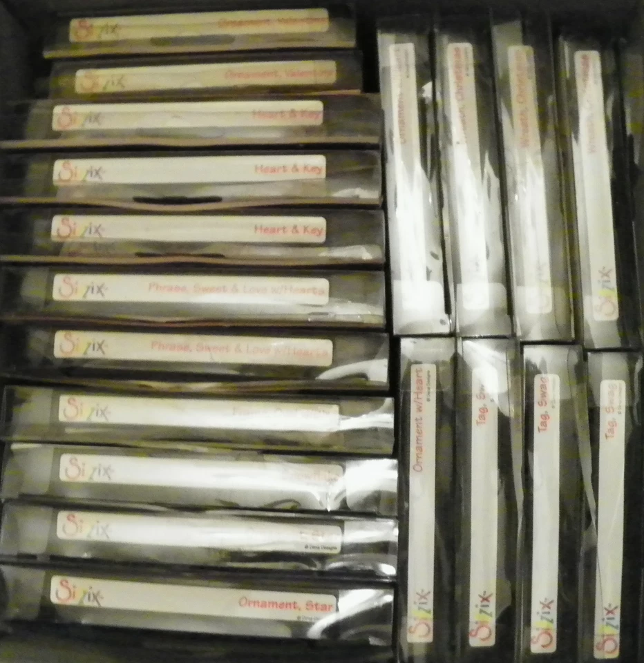 NUEVO Sizzix Dies Love Valentines - tu elección - Envío gratuito - troquelado Foto 1 de 1