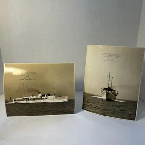 1926 EDWIN LEVICK Original Booking Key To Negative Boat Photos “Mascotte” RARE - Picture 1 of 8