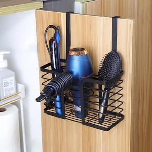 Hair Tool Organizer & Blow Dryer Holder - 3-In-1 Wall Mount Organizer - Picture 1 of 6