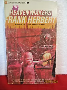 Frank Herbert THE HEAVEN MAKERS Avon pb 1968 JOHN SCHOENHERR science fiction - Picture 1 of 6
