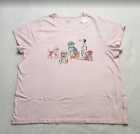 New women's 3X J Crew Factory collector dog squad graphic tee