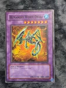 Humanoid Worm Drake YUGIOH Card DB1-EN209 05600127 - Picture 1 of 2