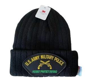 U.S. Army Military Police Mütze Beanie 3M Assist Protect Defen - Bild 1 von 1