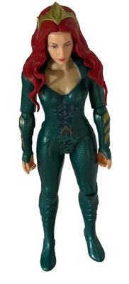 Figura de acción posable Amber Heard 12 pulgadas 2018 Mattel DC Comics Aquaman Foto 1 de 4