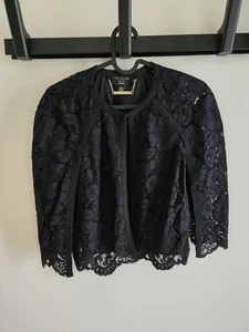 TED BAKER Size 0 Cape Black - Picture 1 of 7