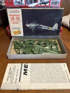 Vintage Lindberg 1/72 Scale German Messerschmitt ME-410 Model Kit - Open Box - Bild 1 von 1