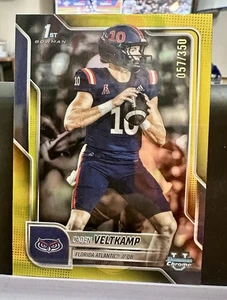 Caden Veltkamp - 2025 Bowman Chrome U #41 - Gold Refractor /350 - 1st Bowman - Picture 1 of 1