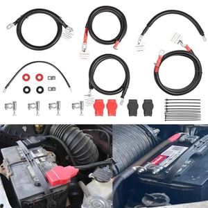 Battery Cables Kit For 2003-2007 Ford Superduty F250 F350 F450 6.0L Powerstroke - Picture 1 of 11