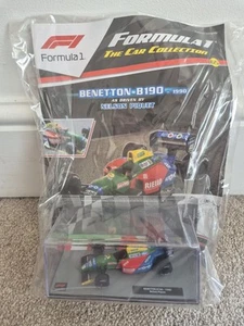 1/43 F1 FORMULA 1 CAR COLLECTION - BENETTON B190 NELSON PIQUET 1990 CAR #65 NEW - Picture 1 of 3