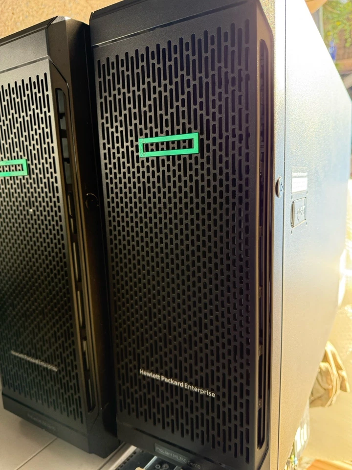HP ProLiant TOWER SERVER ML350 Gen10 G10 XEON GOLD 6138 40CORE 256GB RAM 4x1.2TB - Image 1 of 4