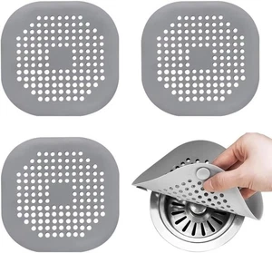 Bathroom Drain Hair Catcher Bath Stopper Plug Sink Strainer Filter Shower Covers - Picture 1 of 1