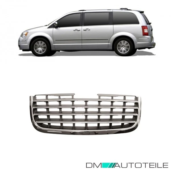 Rejilla radiador rejilla radiador parrilla para Chrysler Grand Voyager V RT año 2008-2011 - Imagen 1 de 1