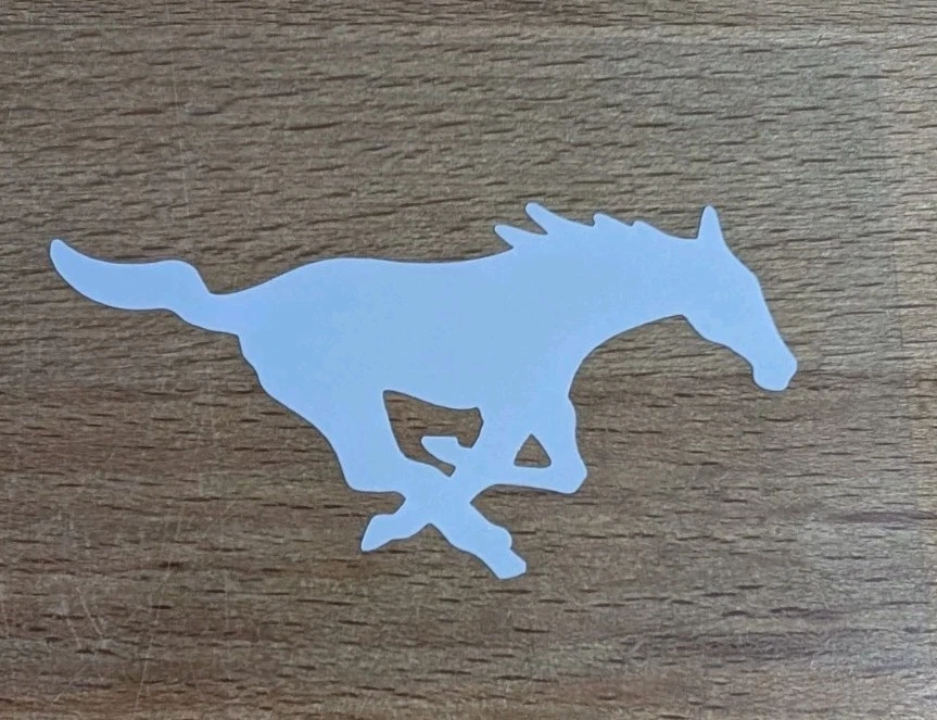 SMU Mustangs vinyl decal - Image 1 of 1