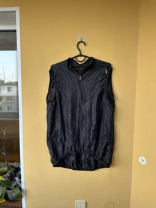 Men’s Assos Wind Vest C2 Lightweight Wind-Rain Vest, Black, Size XL gilet - Picture 1 of 6