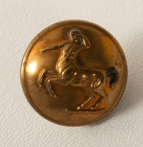 Centaur Brass Button (R4A-16/JSF6) Firmin London Antique British Army Military - Picture 1 of 8